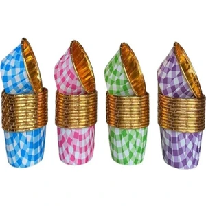 Nerox Muffin Kek Kalıbı Gold Büyük Nrx 0837