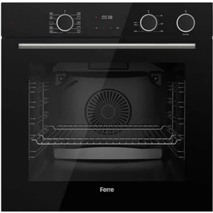 XE64CS Siyah Cam Buharlı Ankastre Fırın
