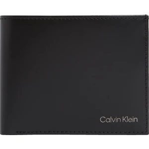 Calvin Klein Siyah Erkek Cüzdan Ck Smooth Bıllfold W/ Coın Walle