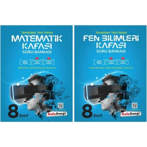 Kafa Dengi Yayınları LGS 8.Sınıf Soru Bankası Matematik ve Fen Bilimleri