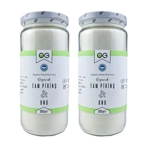 OG natural 2'li Organik Tam Pirinç Unu