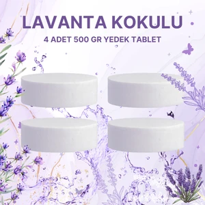 Nem Alıcı Rutubet ve Küf Önleyici Yedek Tablet Lavanta 2X500 2'li
