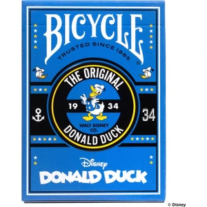 Dısney Donald Duck Europe Oyun Kartı-Bıcycle