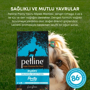 Somonlu Yavru Köpek Maması 6kg (2 x 3kg) - Pretty