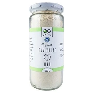 OG Natural Ek Gıda 200 gr +6 Ay Organik Yulaf Unu Yüksek Lif ve Protein İçeriği ile Sağlıklı Beslenme Türkiye Menşeli