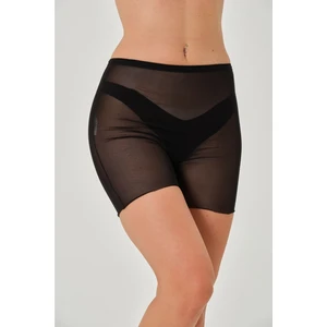 Fasano Model Hava Alan Yüksek Bel Transparan Şort Korse