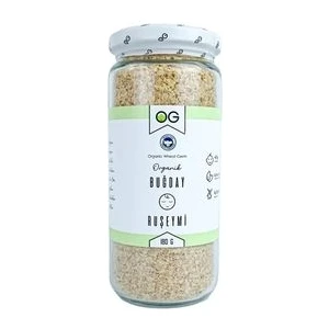 OG Natural Organik Buğday Ruşeymi 180g 1 Yaş Üzeri Organik Buğday Ruşeymi Protein Lif Potasyum Kalsiyum Türkiye