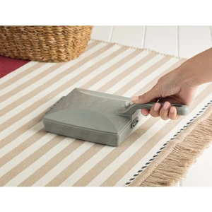 Madame Coco Graque Beyaz Gri Dayanıklı Plastik Kompakt Gırgır – Halı ve Zemin Temizliği, 19x16,3x4,1 cm