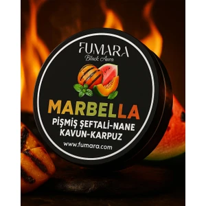 Marbella Nargile Marmelatı 200GR. Pişmiş Şeftali-Nane-Kavun-Karpuz Aromalı