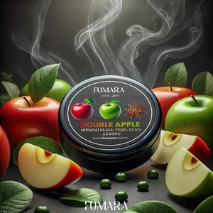 Double Apple Marmelatı 200GR. Kırmızı Elma-Yeşil Elma-Anason