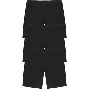 Kız Çocuk Boxer 3'lü (%96 Pamuk - %4 Elastan)