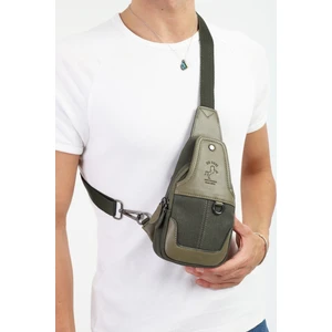 EN Deri Erkek Ayarlanabilir Çapraz Askılı Günlük Omuz Çantası 7044