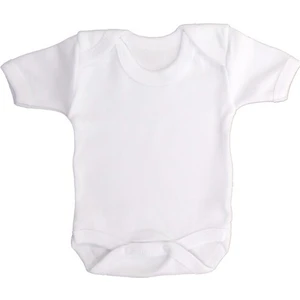 Sema Bebe Yarım Kol Badi (Body) 0-3 Ay - Beyaz