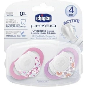 Emzik Physio Pembe Silikon 4m+ 2'li