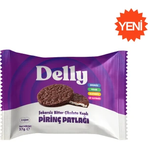 Şekersiz / Çikolata Kaplı / Pirinç Patlağı 12 Adet x 37  gr