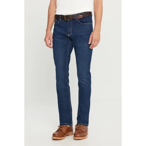 Altınyıldız Classics Erkek K.mavı Slim Fit Dar Kesim Magic Denim Esnek Jean Kot Pantolon