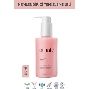 Tüm Ciltler Için Nemlendirici, Cilt Bariyeri Onarıcı ve Yatıştırıcı Temizleme Jeli 200 ml