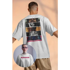 Fuddy Moda The Weeknd Sırt Baskılı Erkek-Kadın Tshirt