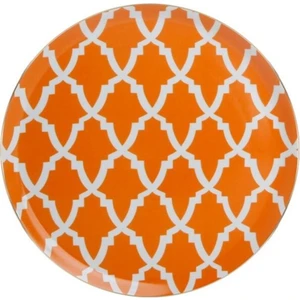 Morocco Ds3 Turuncu Düz Tabak 28 Cm