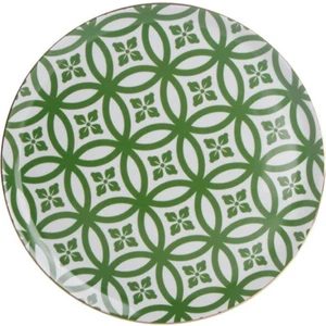 Morocco Ds1 Yeşil Düz Tabak 28 Cm
