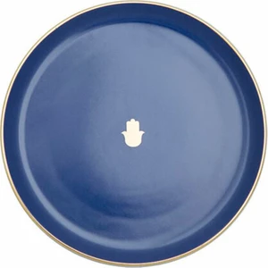 Glamorous Lacivert Düz Tabak 20 Cm