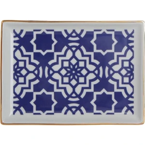 Morocco Desen Mor Kahvaltı Tabağı 18cm