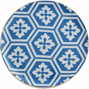 Morocco Ds2 Mavi Düz Tabak 24 Cm