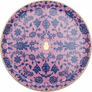 Glamorous Pembe Düz Tabak 24 Cm