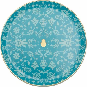 Glamorous Turkuaz Düz Tabak 24 Cm