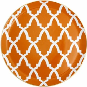 Morocco Ds3 Turuncu Düz Tabak 24 Cm
