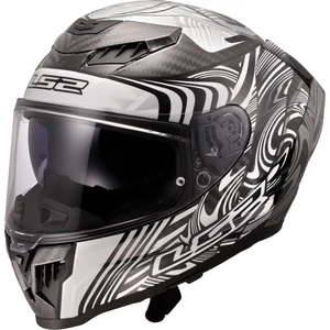 Ls2 Dragon Karbon Enthum Siyah-Gri Kask