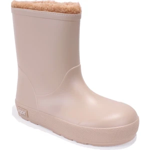 W10306 Yogi Borreguito Bej Ortopedik Erkek Çocuk Yağmur Çizme