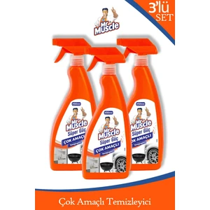 Süper Güç Çok Amaçlı Temizleyici 750 ml 3'lü Set