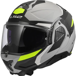 Ls2 Advant 2 Trıple Mat Gri- Siyah-Neon Sarı Kask