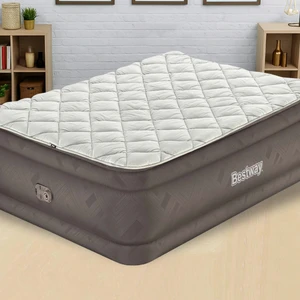 69145 Elektrikli Pompalı, Alezli Çift Kişilik Şişme Yatak 203X152X51 cm