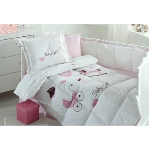 Baby Gırl Kız Bebek Uyku Seti 8 Parça  9356