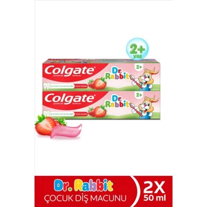 Dr. Rabbit Strawberry 50ML Çocuk Diş Macunu  x 2