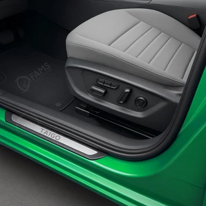 Fams Otomotiv Volkswagen Taigo 2022 Üzeri Uyumlu Krom Kapı Eşiği 4 Parça Paslanmaz Çelik Abs Çerçeve