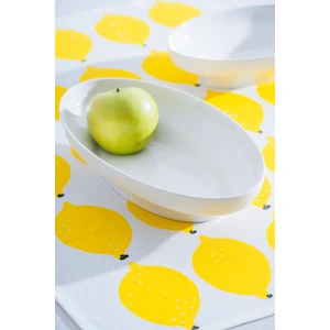 Aria Oval Porselen Tabak - 25 cm