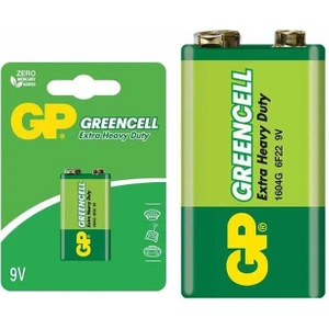 Gp 1604GLF Greencell 9 Volt Pil (Tekli)