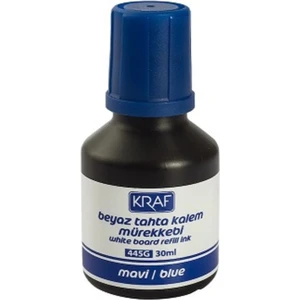 Beyaz Tahta Kalem Mürekkebi Mavi  30Ml (445G)
