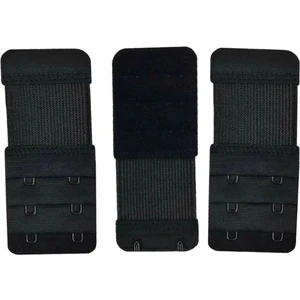 3 Adet Kadın Lastikli Sütyen Uzatma Kopçası Agraf/ek Aparatı