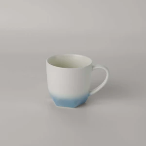 Claudia Seramik 440 ml Kupa Mavi