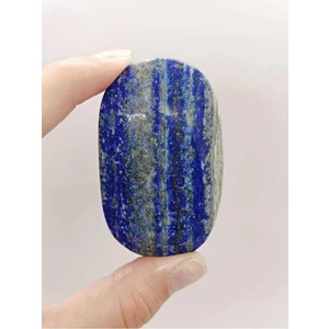 Lapis Lazuli Oval Doğaltaş Kütle