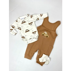 Araba Nakışlı Bebek Tulum