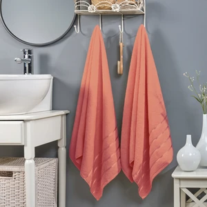 First Class Renkli Banyo Duş Havlusu %100 Pamuk | 560 Gr/m² | Vücut Plaj Otel Havlusu 70X140 cm