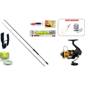 Shimano Remixon Double Black 270 cm 20–40 gr & Shimano FX‑4000 Fc Spin Seti