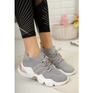 Divamod Günlük Kadın Yüksek Taban Sneaker