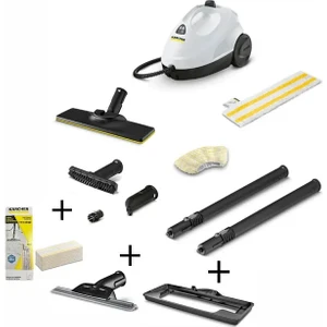 Sc 2 Easyfix Buharlı Temizlik Makinesi + Cam Temizleme Aparatı + 15 Mikrofiber  Bez + Halı Başlığı