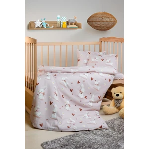 Cotton Collection %100 Pamuk Bebek Nevresim Takımı Bunnies